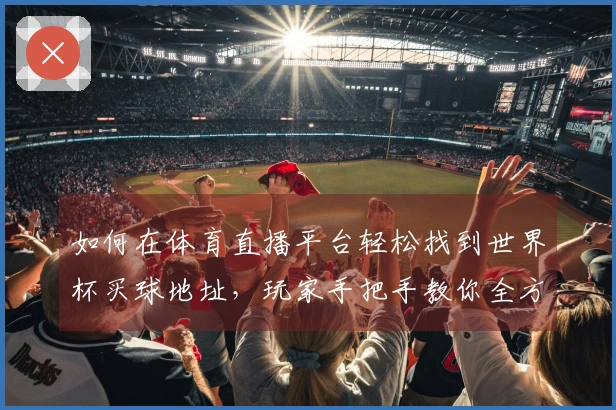 如何在体育直播平台轻松找到世界杯买球地址，玩家手把手教你全方位体验。