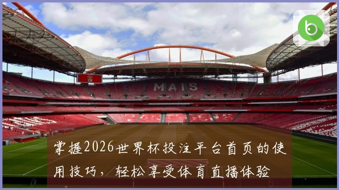 掌握2026世界杯投注平台首页的使用技巧，轻松享受体育直播体验